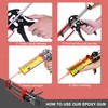 Epoxy Gun Dual Cartridge Applicator 450mL/600mL/650mL, Manual 1:1 & 2:1
