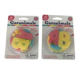 Garanimals 2 Pack Garanimals Alphabet Soup Foam Letters 26 count New