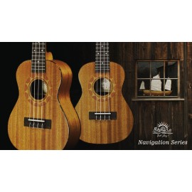 PukanaLa Model PU-NVS Soprano Ukulele with Sapele Mahogany Top, Back and Sides