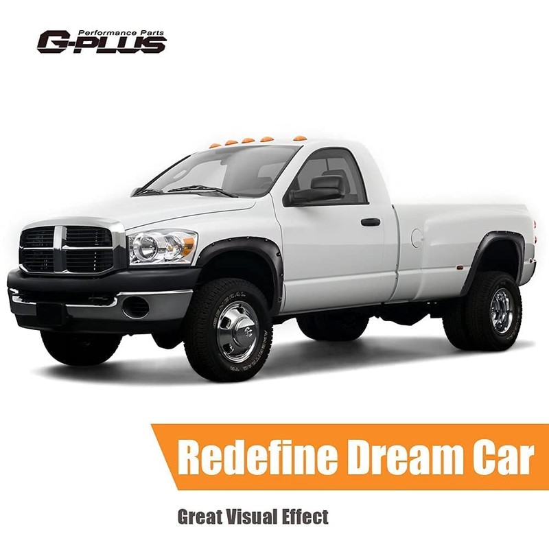 G-PLUS Rugged Fender Flares Compatible with Dodge Ram 1500 2002-2008/Compatible