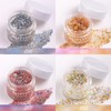 MKNZOME Glitter Gel for Body and Face, Holographic Glitter with
