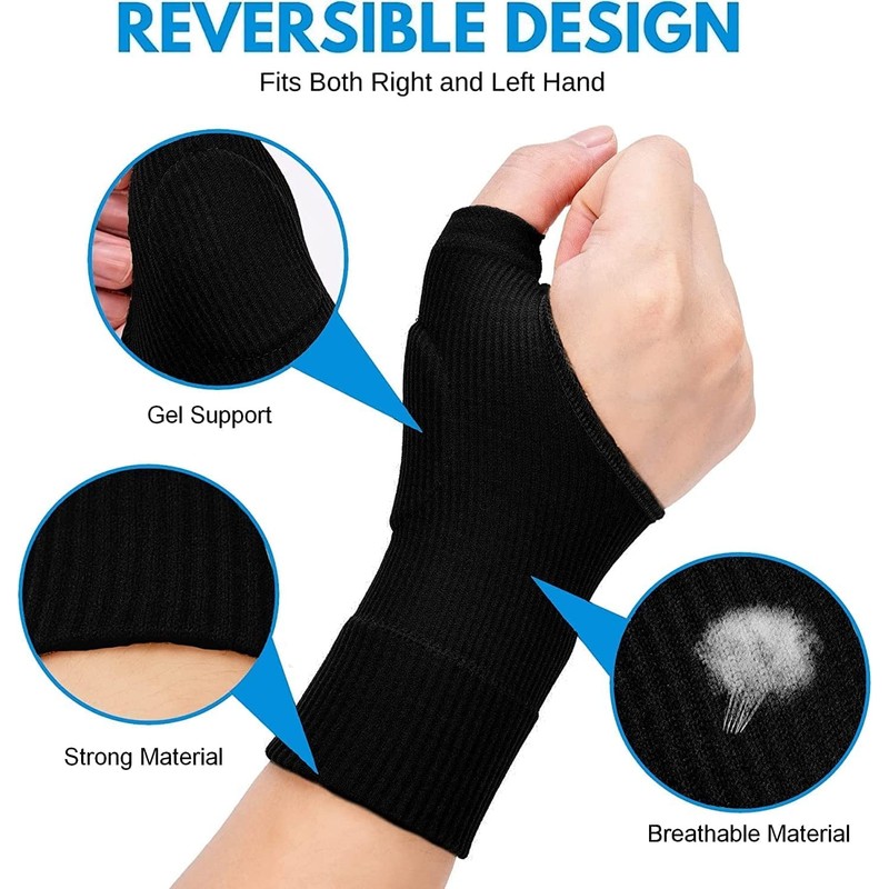 SUPEAK Wrist Thumb Compression Arthritis Gloves - Wrist Support Brace