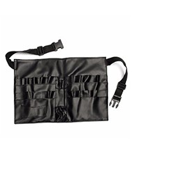 Cameo Cosmetics Professional Vinyl Makeup Apron with Makeup Artist Brush Belt, Light Weight