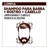 Shampoo L'Oréal Paris Men Expert para Barba, Rostro y Cabello