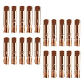 Pack of 20 Welding Nozzles, Conductive Welding Accessories for Nozzle Nozzles Protective Nozzles Welding Sweet Filling Wire Hand Welding Machine Welding Machine Welding Torch Torch Gun Set M6