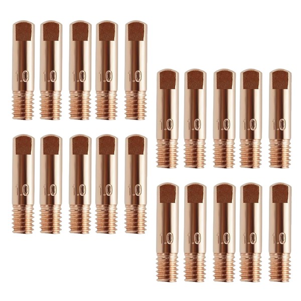 Pack of 20 Welding Nozzles, Conductive Welding Accessories for Nozzle