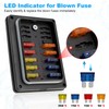 100A 10 Way Fuse Block, 12V Fuse Box Holder 10