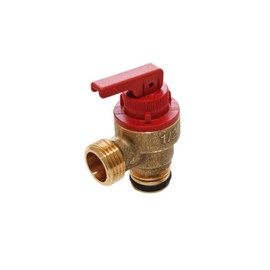 Glowworm Brass 3 Bar Pressure Relief Valve (PRV) 0020047005 (0020014173 1006700 2000801904 2000802107 801904 802107 S10067 S1006700) - Hanicks