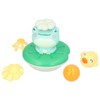 Electric Water Spray Toy Frog Bathtub Floating Water Sprinkler Shower