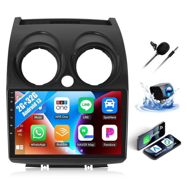 SIXWIN Android Car Stereo for Nissan Rogue 2007-2015 with Round