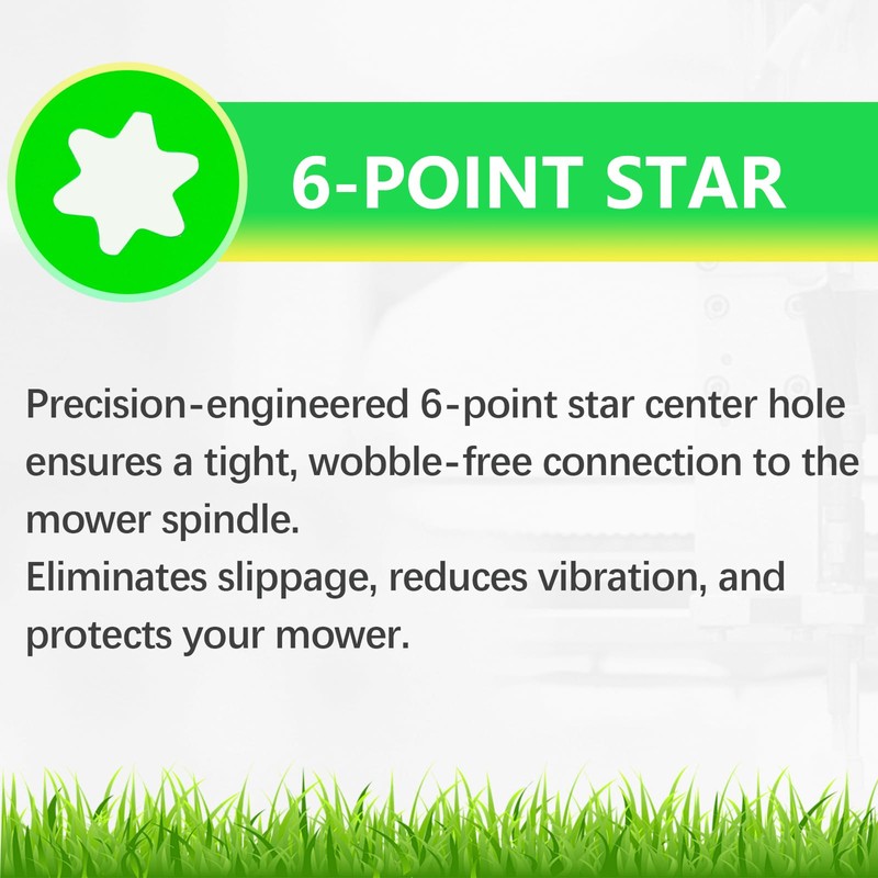54 Inch Mower Deck 942-05056A 6 Point Star High Lift
