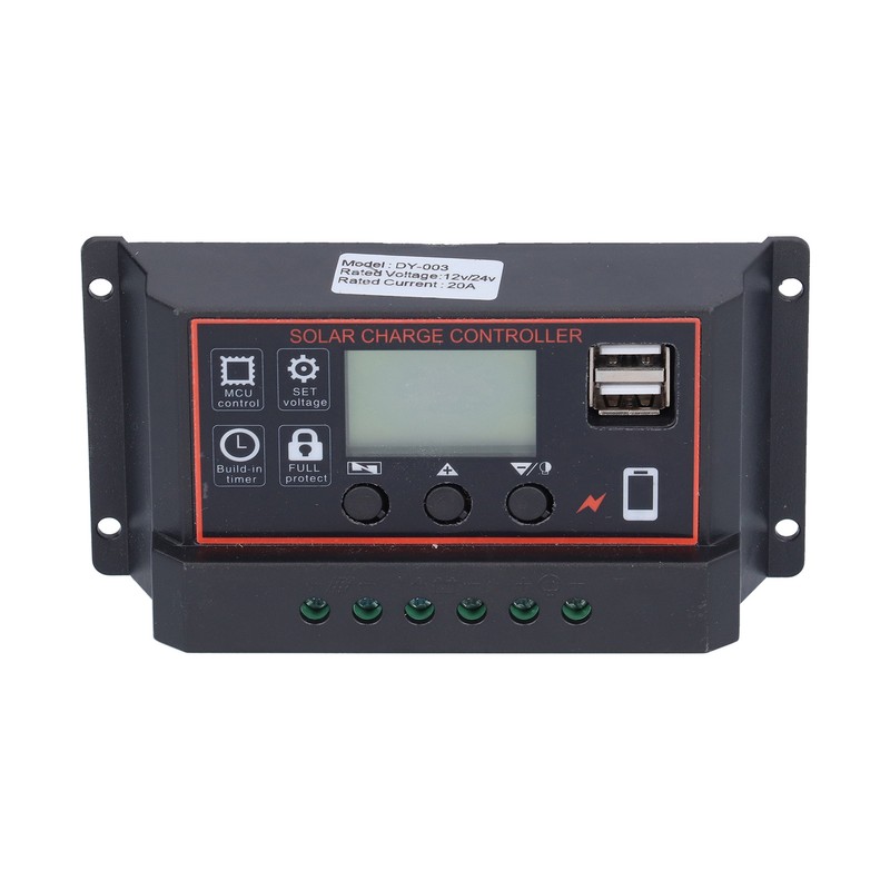 Smart Charge Controller Solar Battery Panel Charging Protection Device with