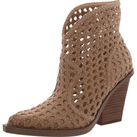 Jessica Simpson Women's Lukkah Heeled Bootie Fashion Boot, Natural, 5