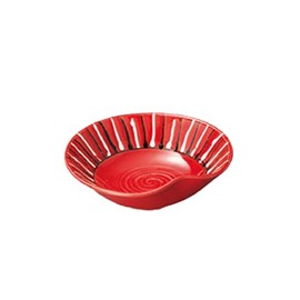 Yamashita Kogei 907306449 Sashimi Plate, Vermilion, 5.9 x 2.0 inches (15 x 5 cm), 5.9 x 2.0 inches (15 x 5 cm)