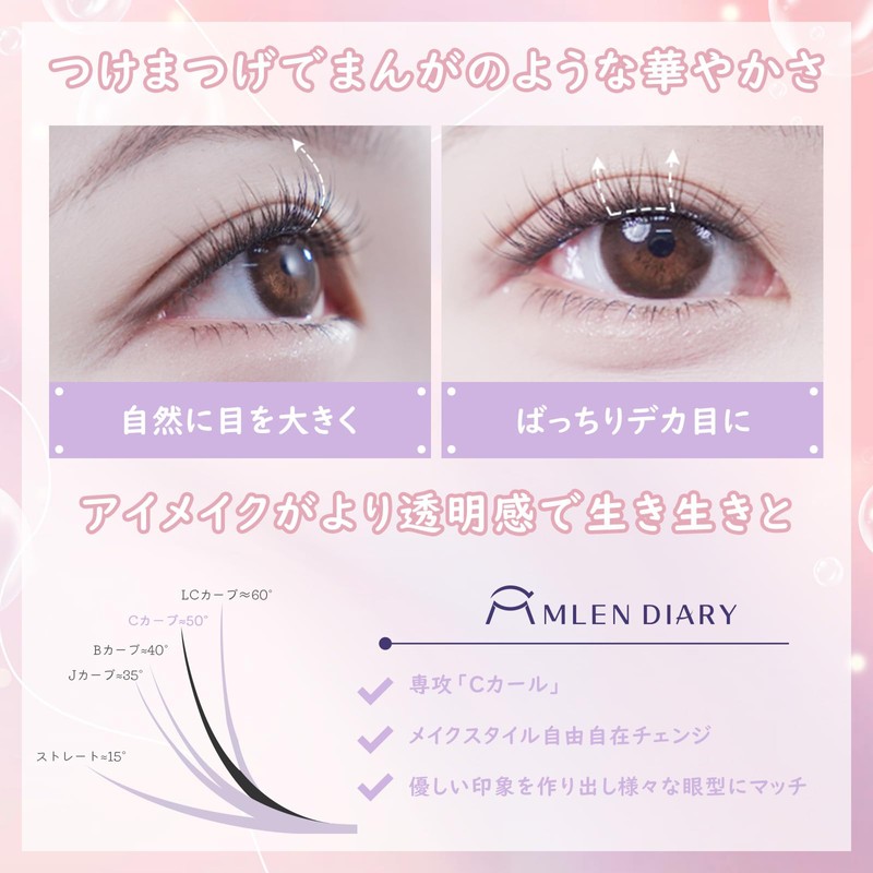 False Eyelashes, No Glue Required, 1 Second Eyelash Extensions, Partial