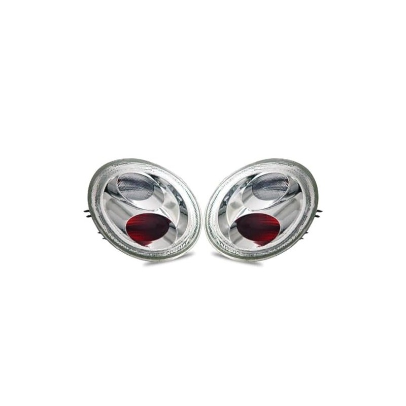 SPPC Taillights Chrome Assembly Set For Volkswagen Beetle - (Pair)