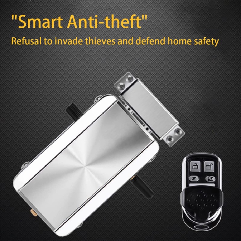 VLUOO Electronic Deadbolt Door Lock, Anti-Theft Remote Deadbolt Door Lock