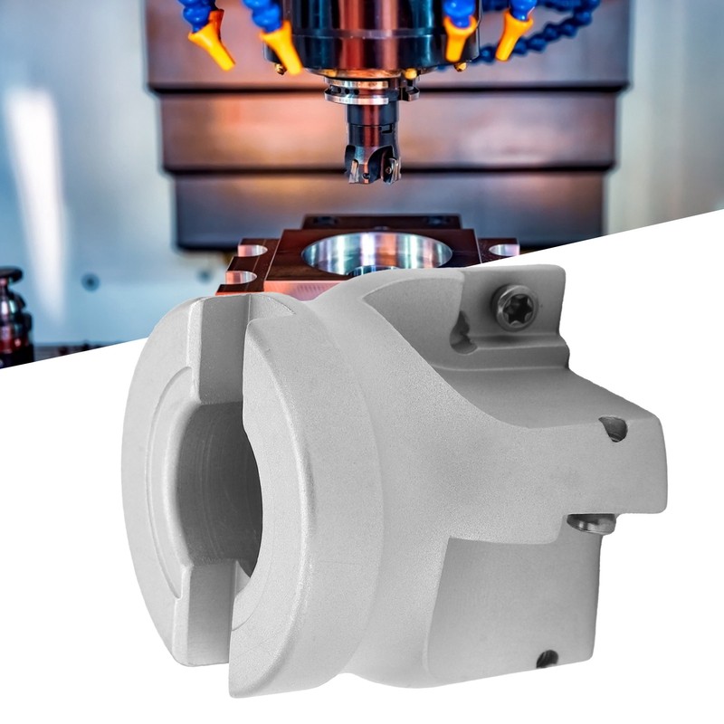 Face Milling Cutter Head 4‑Flute Metal Processing Right Angle Mill