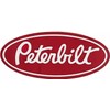 Peterbilt Trucks Red & White 4" Small Oval Matte Vinyl