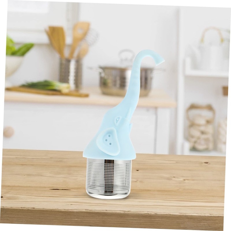 GRIRIW 1pc Lovely Elephant Stainless Steel Tea Infuser for Loose