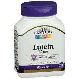 21st Century Lutein 10 mg Tablets 60 EA
