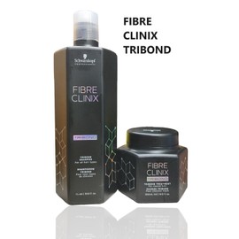 Schwarzkopf Fibre Clinix Tribond Shampoo 33.8oz & Treatment Coarse Hair 16.9oz🏆