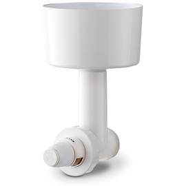 Messerschmidt Grain Mill for Kitchen-Aid Artisan Kitchen Machine, White, Steel Cone Grinder, Proven KitchenAid Accessory