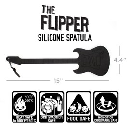 The Flipper Guitar Spatula - Black (By GAMAGO)