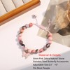 YUCSAWJK Birthday Butterfly Bracelet for 6-22 Years Old Girls,Inspirational Natural