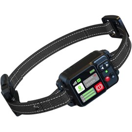 Sglyq Wireless Dog Fence System，GPS Precise Positioning，Boundary Range 6500 ft，100% Waterproof Outdoor Use， 3 Different Training Modes（Rose Red）