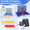 VOAOV Juego de Mesa, Juego Cuatro En Línea para Niños,