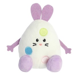 Aurora® Punny Eggspressions™ Egg-Stra Special Stuffed Animal - Humorous Wordplay - Playful Expression - Purple 3.5 Inches