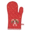 Clayre & Eef Oven Glove 18 x 30 cm White