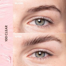 COVERGIRL Potenciador de Cejas Clean Fresh, 100 Transparente, Cera En Gel, Fijación Flexible, No Pegajosa, No Crujiente, Uso Todo El Día, Fórmula Vega