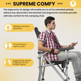 WILDROOTS Ultimate Comfort Camping Chair