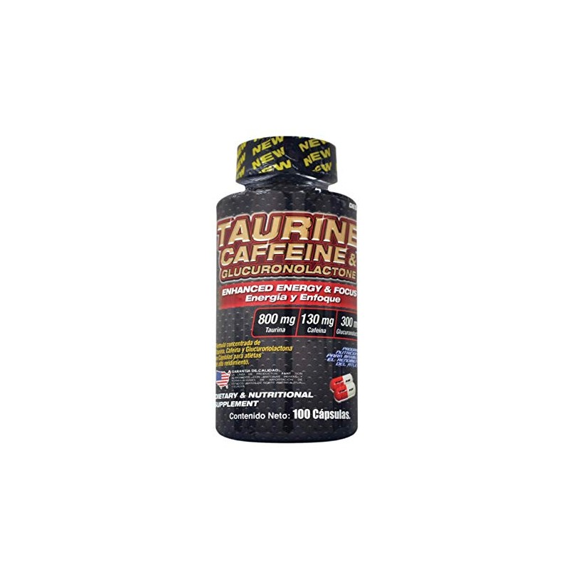 TAURINE, CAFFEINE & GLUCORONOLACTONE CAPSULE