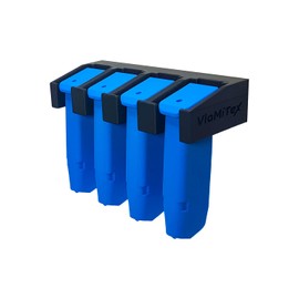 VlaMiTex H1 Gun Cabinet Holder for Double Row Magazines Gun Safe (for 4 Magazines - 4M)