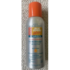 Avon Skin So Soft Bug Guard Plus Picaridin Aerosol Spray [4oz] Expires 04/2027