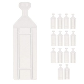 DMSE Wholesale Natural Nylon Sew in Tailslides Tail Slides Curtain Carriers Glides Sliders Slide, Rollers Tracks (14 Pack)