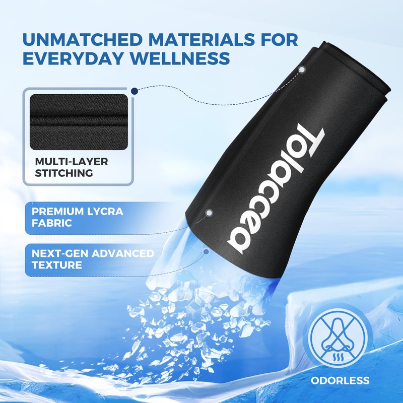 Elbow and Knee Ice Pack - Cold Ice Sleeve with