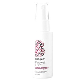 Briogeo Farewell Frizz Leave in Conditioner Spray, Anti Frizz Leave In Conditioner for Curly Hair, Straight or Wavy, Hair Detangler Spray and Hair Moisturizer with Argan Oil for Hair, 1.75 oz
