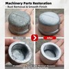Glass Bead Media for Sandblasting – 8LB Non-Silica Reusable Blasting