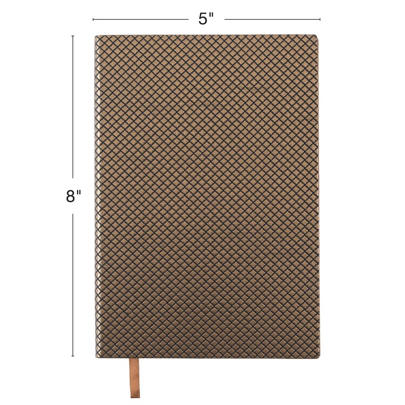Global Printed Products Textured High End Journal Notebook: 5"x8", 192