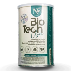 NATURAL FLASH Biotech USA - Whey Protein with Hydrolyzed Collagen, Calcium Caseinate, Glutamine, Vitamins & Minerals | Supports Muscle Recovery and Joint Health | 21.2 oz (600 g)