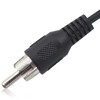 1M RCA Male to Speaker Wire, tunghey RCA Male Plug