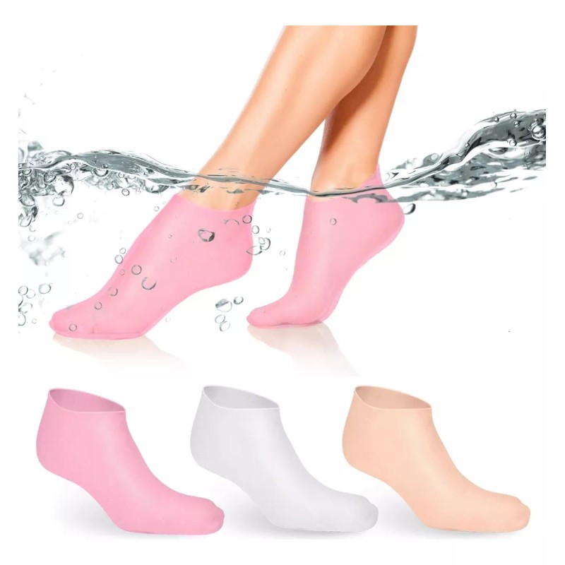 Universo en Linea Calcetines Silicona Alivia Dolores Calceta Gel Hidratante