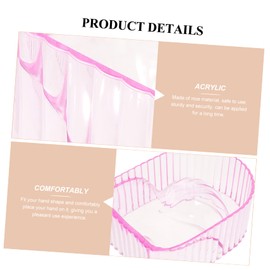 Mikinona Nail Art Supplies Soak off Dish Nail Art Remover Bowl Acrylic Manicure Bowl