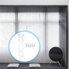 12 Sets Vertical Blinds Replacement Stem and Gear, White Vertical