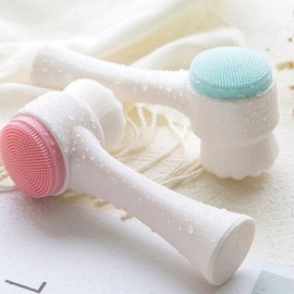 Dual Cleansing Foaming Brush Cleansing Pink 5ea