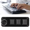 Mini 3 Key Keypad with Knob Custom Programming Hot Swappable